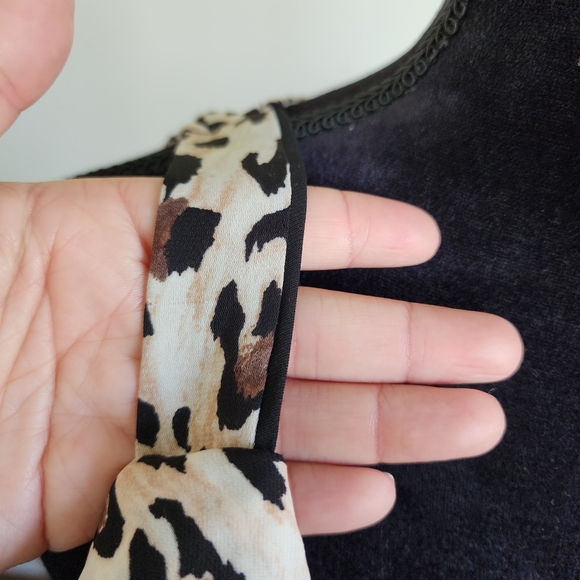 White House Black Market leopard print tank top, medium - Picture 7 of 12